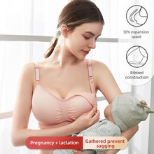 Load image into Gallery viewer, High Quality Plus Size Nursing Bra Breathable Women Breastfeeding Underwear Seamless Maternity Bra Push Up