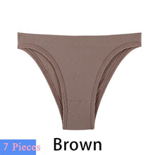 Load image into Gallery viewer, 7pcs Panties Set Women Seamless Underwear Set Sexy Thongs Briefs Lingerie Wholesale
