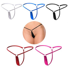 Load image into Gallery viewer, Women T-back Panties Super Low Rise G-string Underwear Sexy Erotic Mini Briefs Ultrasmall Thong G-string Underpants Sexy Lingeri