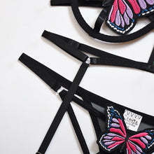 Load image into Gallery viewer, Sexy Butterfly Hollow Out Bra &amp; Underwear | Sexy Lingerie Canada