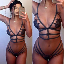 Load image into Gallery viewer, Women Nightwear Dress with G-string | Sexy Lingerie Canada