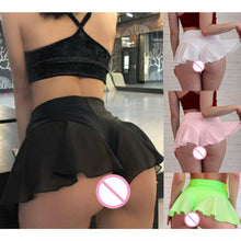 Load image into Gallery viewer, Extra Size Sexy Erotic Lingerie for Sex Pornos Sexy Skirt Transparent Exotic Skirt Women Sexy Costume Sex Dress Exotic Pants