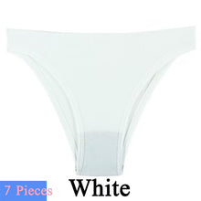 Load image into Gallery viewer, 7pcs Panties Set Women Seamless Underwear Set Sexy Thongs Briefs Lingerie Wholesale