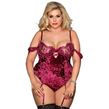 Load image into Gallery viewer, Plus Size Babydoll Nightwear | Sexy Lingerie Canada
