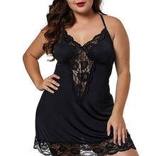 Load image into Gallery viewer, Porno Babydoll Sexy Patchwork Nightgown | Sexy Lingerie Canada