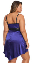 Load image into Gallery viewer, Women Plus Size Woman Lace Satin Nightdress | Sexy Lingerie Canada