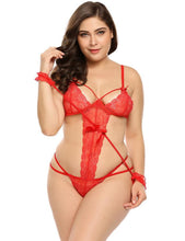 Load image into Gallery viewer, Women Teddy Plus Size Bodysuit | Sexy Lingerie Canada