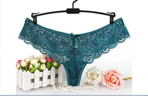Womens Sexy Lace Floral Back Criss-Cross Soft Underwear | Sexy Lingerie Canada