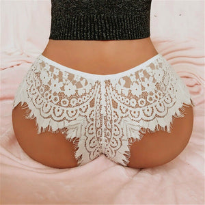 Women Sexy Transparent Lace Floral Brief | Sexy Lingerie Canada