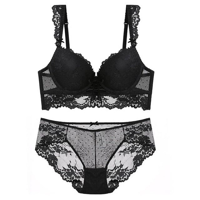 Women's Set Sexy Push-Up Bra And Panties | Sexy Lingerie Canada