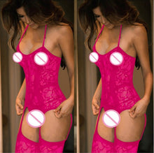 Load image into Gallery viewer, Babydolls Sexy lingerie Transparent Dress