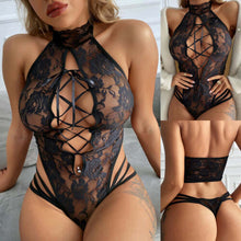 Load image into Gallery viewer, Leopard Lace Sexy Erotic Lingerie