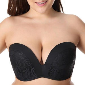 Women's Push Up Lace Strapless Bra | Sexy Lingerie Canada