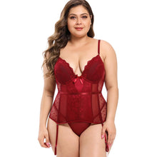 Load image into Gallery viewer, Red Corset Lingerie | Sexy Lingerie Canada