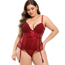 Load image into Gallery viewer, Red Corset Lingerie | Sexy Lingerie Canada