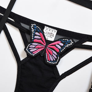 Sexy Butterfly Hollow Out Bra & Underwear | Sexy Lingerie Canada