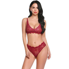 Load image into Gallery viewer, Sleepwear Set Hot Erotic Women Lace Floral Lingerie | Sexy Lingerie Canada