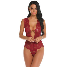 Load image into Gallery viewer, Women Body Stocking Sexy Floral See Through Lingerie | Sexy Lingerie Canada