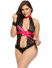 Load image into Gallery viewer, Women Bodystocking Plus Size Erotic Bodysuit | Sexy Lingerie Canada