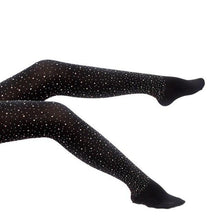 Load image into Gallery viewer, Women Crystal Rhinestone Diamond Shinny Fishnet Stockings | Sexy Lingerie Canada