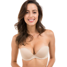 Load image into Gallery viewer, Women Demi Cup Push Up Strapless Bra | Sexy Lingerie Canada