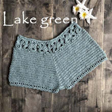 Load image into Gallery viewer, Women Floral Crochet Shorts | Sexy Lingerie Canada