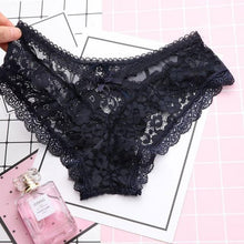 Load image into Gallery viewer, Women Floral Embroidered Lace Underwear | Sexy Lingerie Canada
