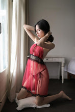 Load image into Gallery viewer, Women Halter Lingerie Nightdress | Sexy Lingerie Canada