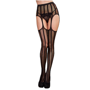 Women Hollow Out Tight Lace Thigh High Fishnet Stockings | Sexy Lingerie Canada