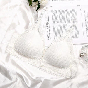 Women Lace Front Closure Adjustable Push Up Breathable Bra | Sexy Lingerie Canada