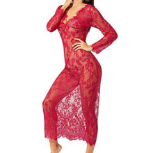 Load image into Gallery viewer, Women Lace Long Sleepwear | Sexy Lingerie Canada