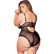 Load image into Gallery viewer, Women Plus Size Babydoll See Through Nightwear | Sexy Lingerie Canada