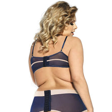 Load image into Gallery viewer, Women Plus Size Blue Lace Open Transparent Lingerie Set | Sexy Lingerie Canada