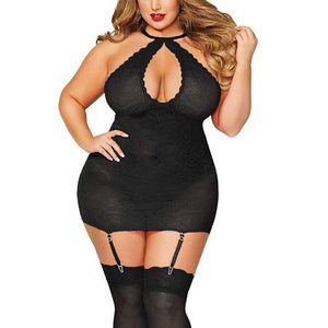Women Plus Size Sexy Lingerie With Garters | Sexy Lingerie Canada